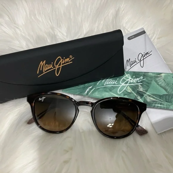 Maui Jim Brown Havana Gradient Sunglasses - Picture 2 of 6